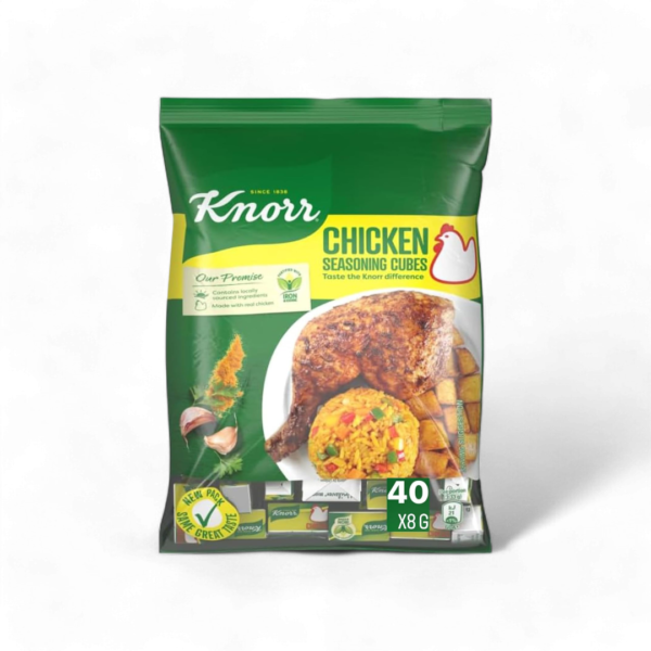 Nigerian Knorr Chicken Seasoning Cubes- 40 Pack - 400g