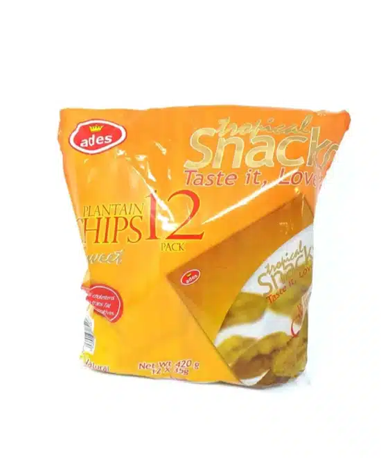 Ades Sweet - Ofoodi African Store - Ade’s Plantain Chips Sweet 35g x 12