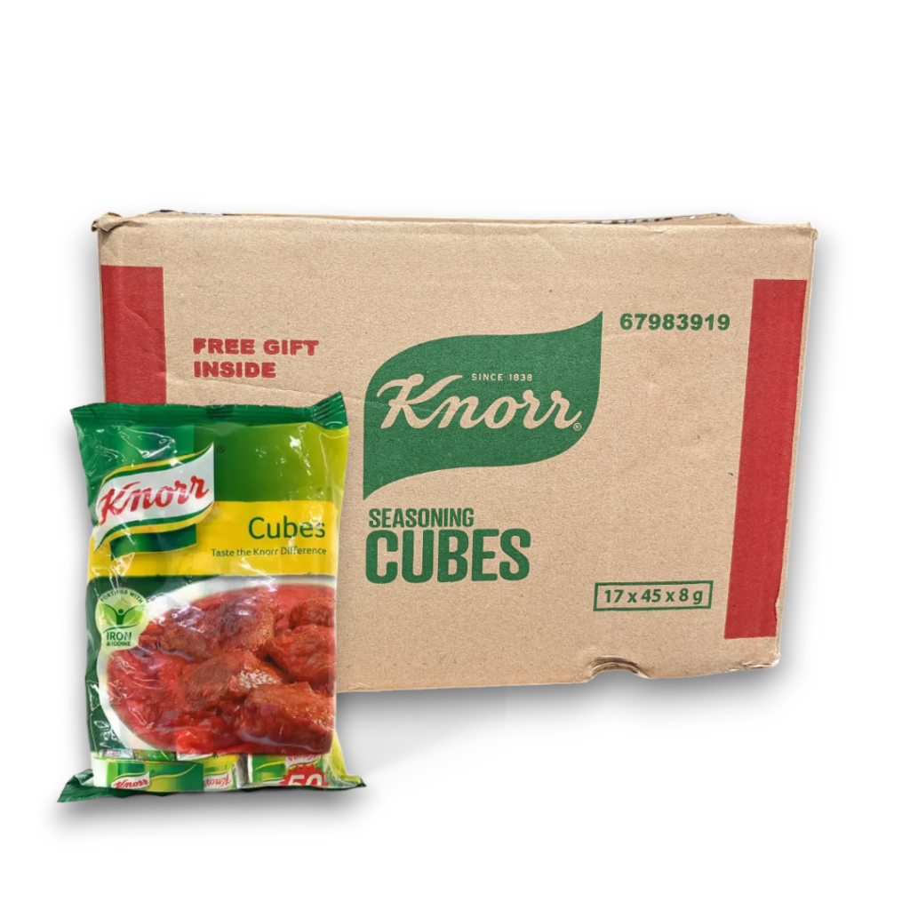 Knorr seasoning cubes box of 17 x 400g