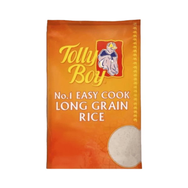 Tolly Boy Long grain Easy cook Rice