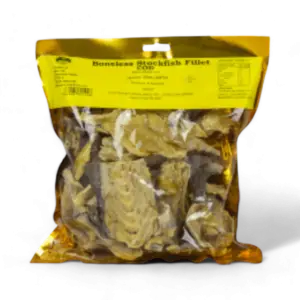 Stockfish cod fillets - boneless - 175g