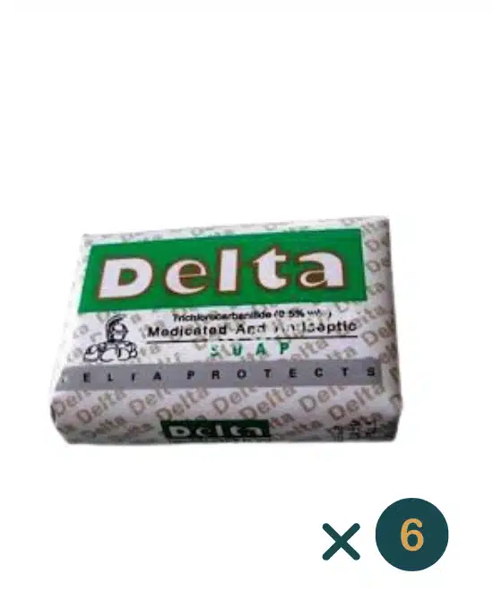 delta - Ofoodi African Store - Delta medicated soap 70g x 6Pcs