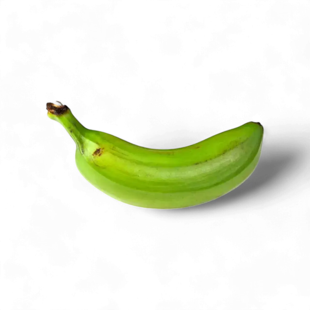 Unripe plantain - single