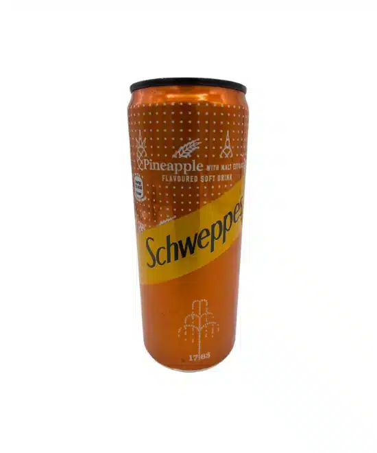 schweppes pineapple - Ofoodi African Store - Schweppes Pineapple Can 33cl Single