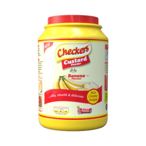 Custard banana – checkers