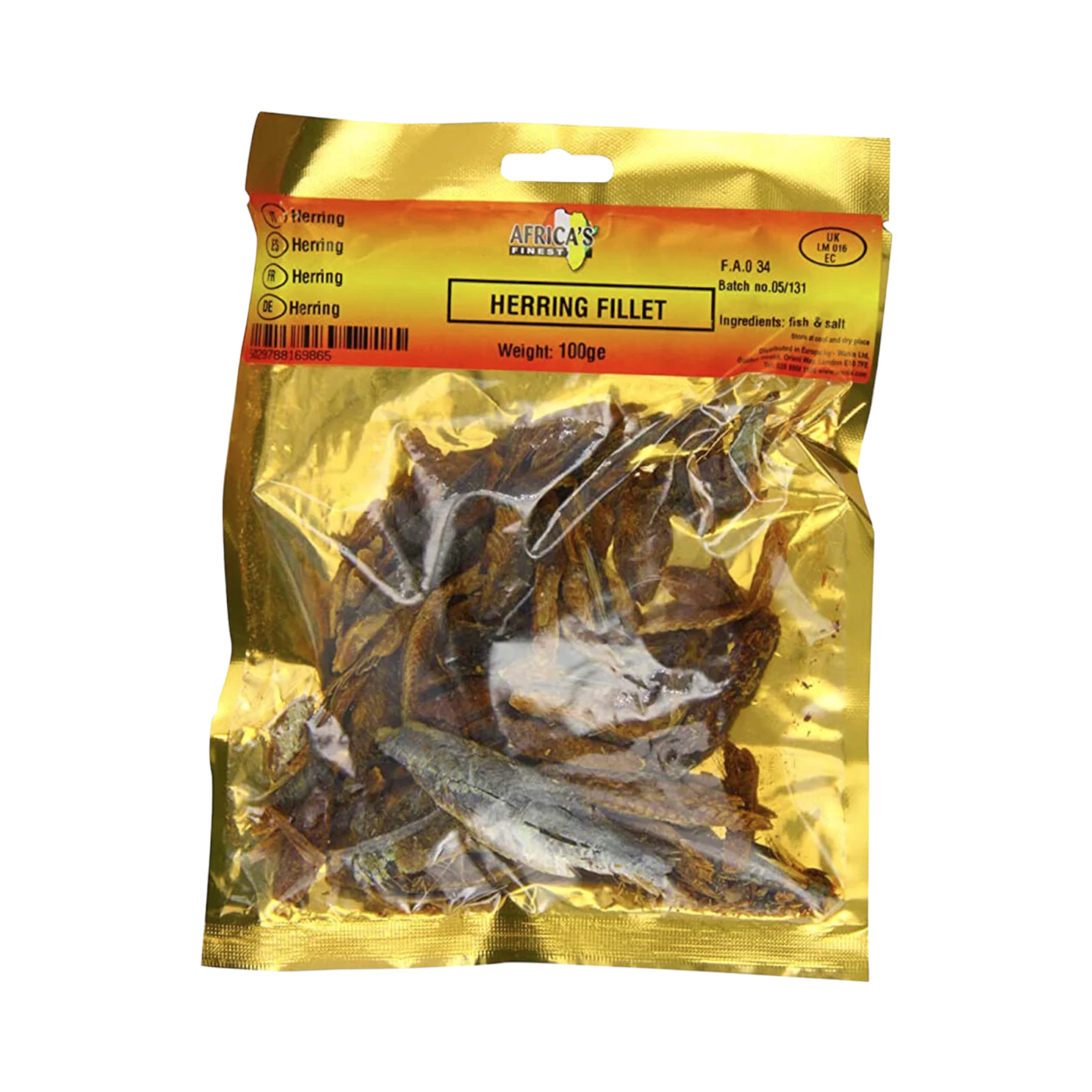 Africa's Finest Herring Fillet 100g Ofoodi African Store