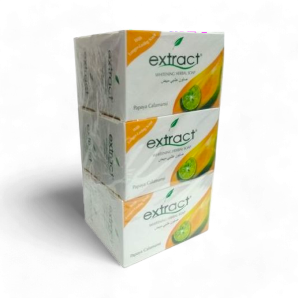 Extract whitening herbal soap 6 pack