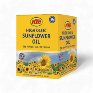 Ktc high oleic sunflower oil (bib)-1x20l