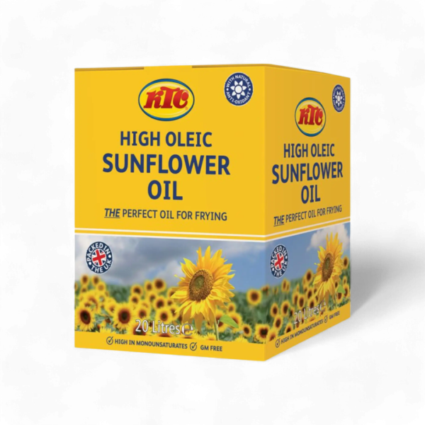 Ktc high oleic sunflower oil (bib)-1x20l