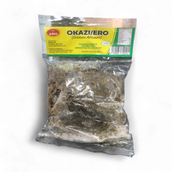 Frozen Okazi Leaves / Ero 125g - Afang