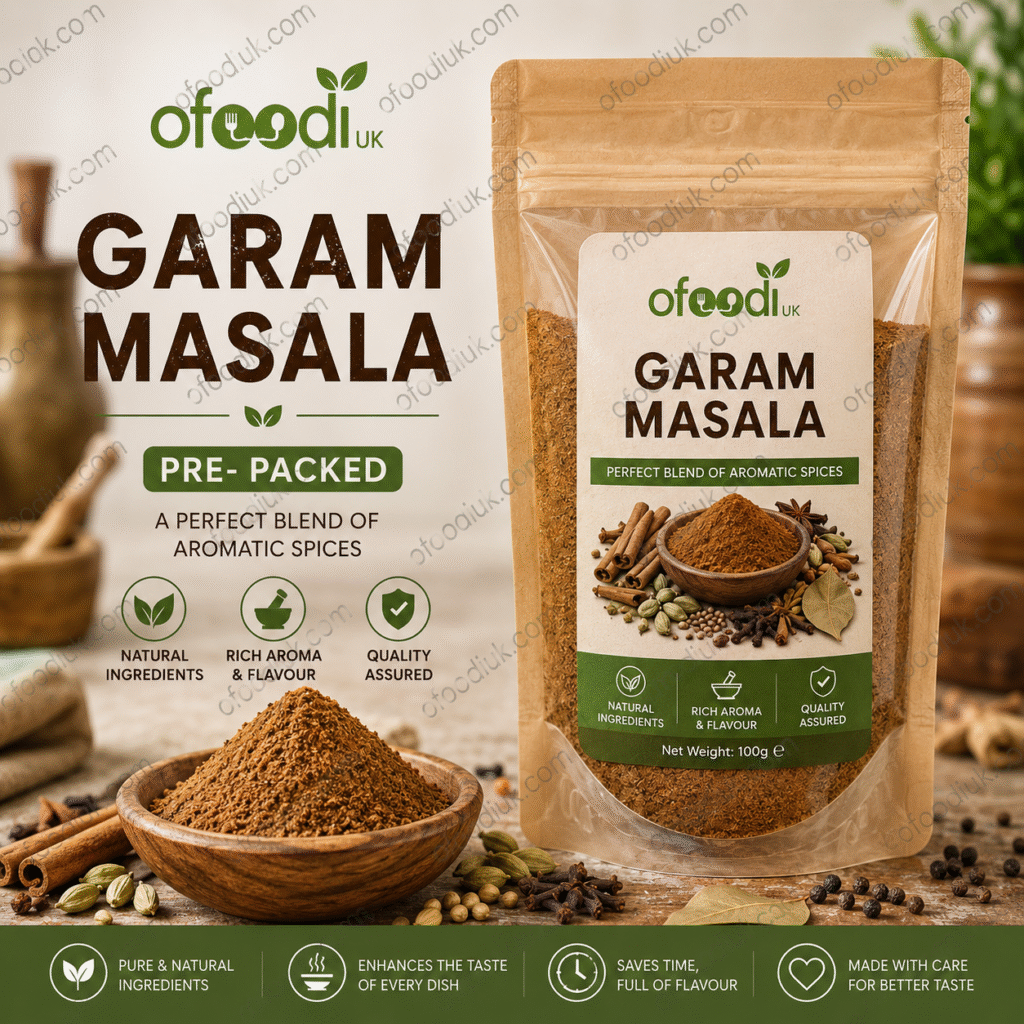 Garam masala pre-packed