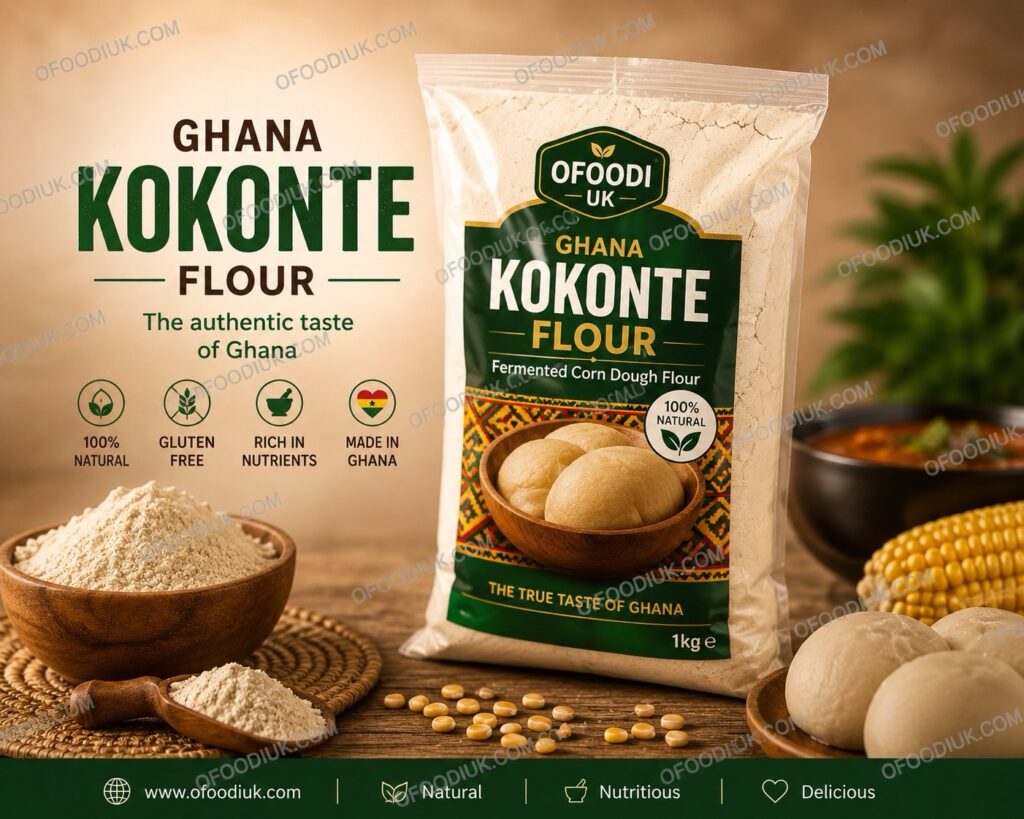 Ghana kokonte flour pack 2kg