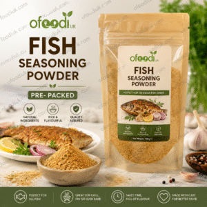 Fish seasoning powder pre- packed