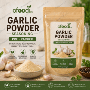 Garlic powder seasoning pre -packed