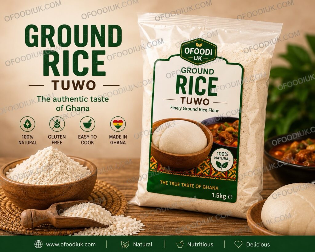 Ground rice - tuwo 1.5 kg medium size