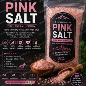 Pink salt seasoning pack