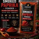 Smoked paprika powder pre packed