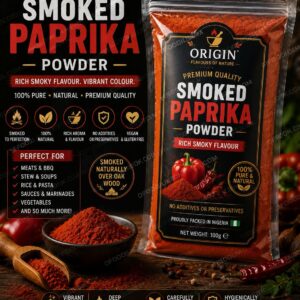 Smoked paprika powder pre packed