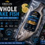 Whole hake fish 1 piece uncut