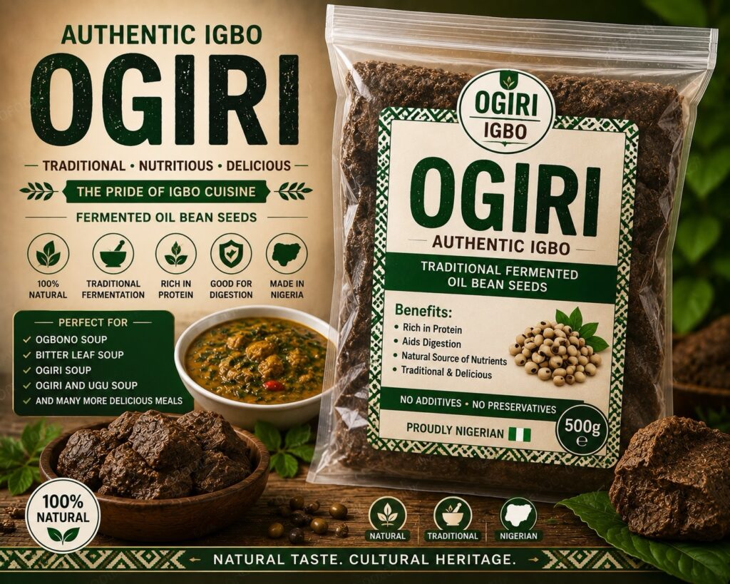 Ogiri igbo —-