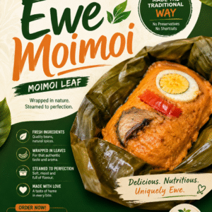Ewe moimoi -banana leaf x 2